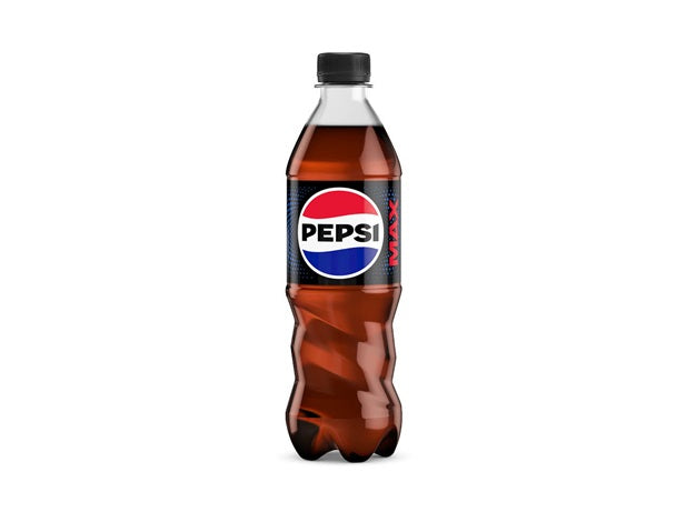 Pepsi Max PET 24x0,5. Prisen er 14.90 pr stk pluss pant