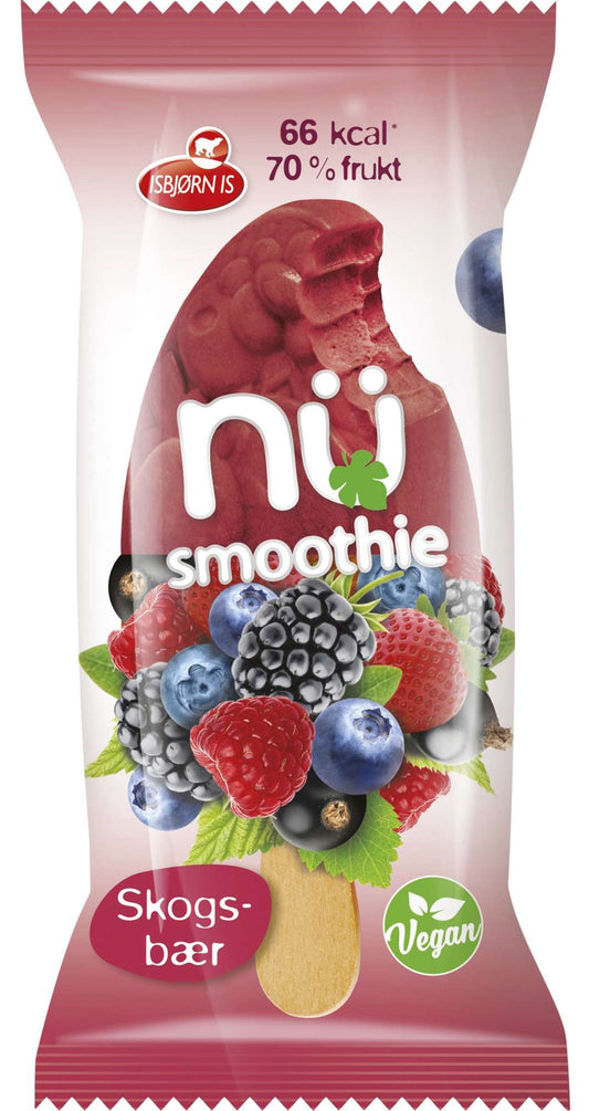 Nü Smoothie Skogsbær 60g     Pris 14.99 pr stk