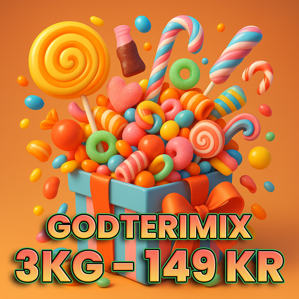 GODTERIMIX 3KG - 149KR